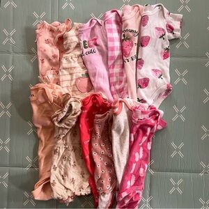 Bundle of 12 Baby Girl 0-3 Months